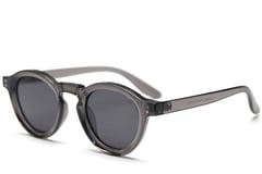 Oval Grey TR90 Sunglasses #BS2607-0045