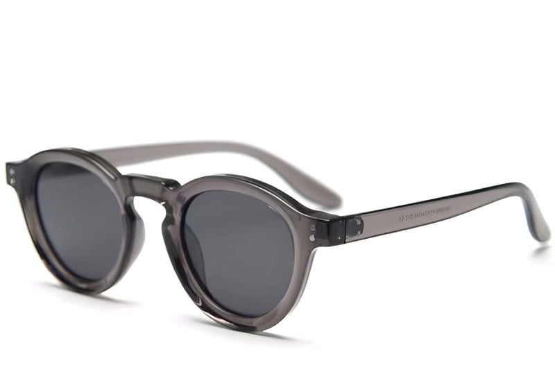 Oval Grey TR90 Sunglasses #BS2607-0045