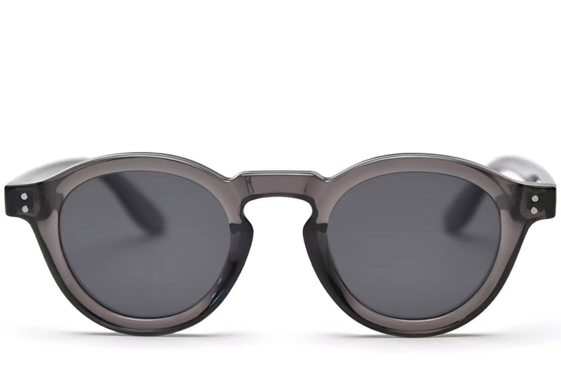 Oval Grey TR90 Sunglasses #BS2607-0045