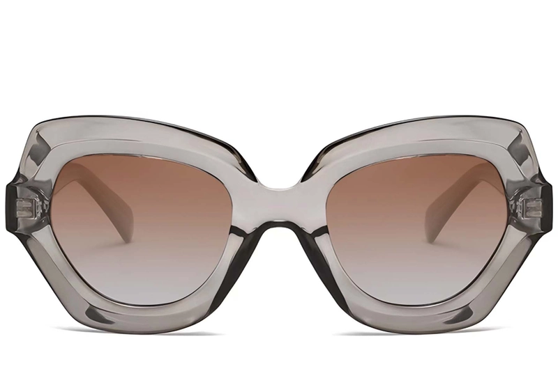 Butterfly Grey Acetate Sunglasses #BS2607-0050