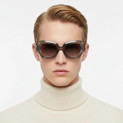 Gafas de sol de acetato gris mariposa #BS2607-0050