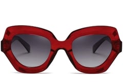 Butterfly Red Acetate Sunglasses #BS2607-0051