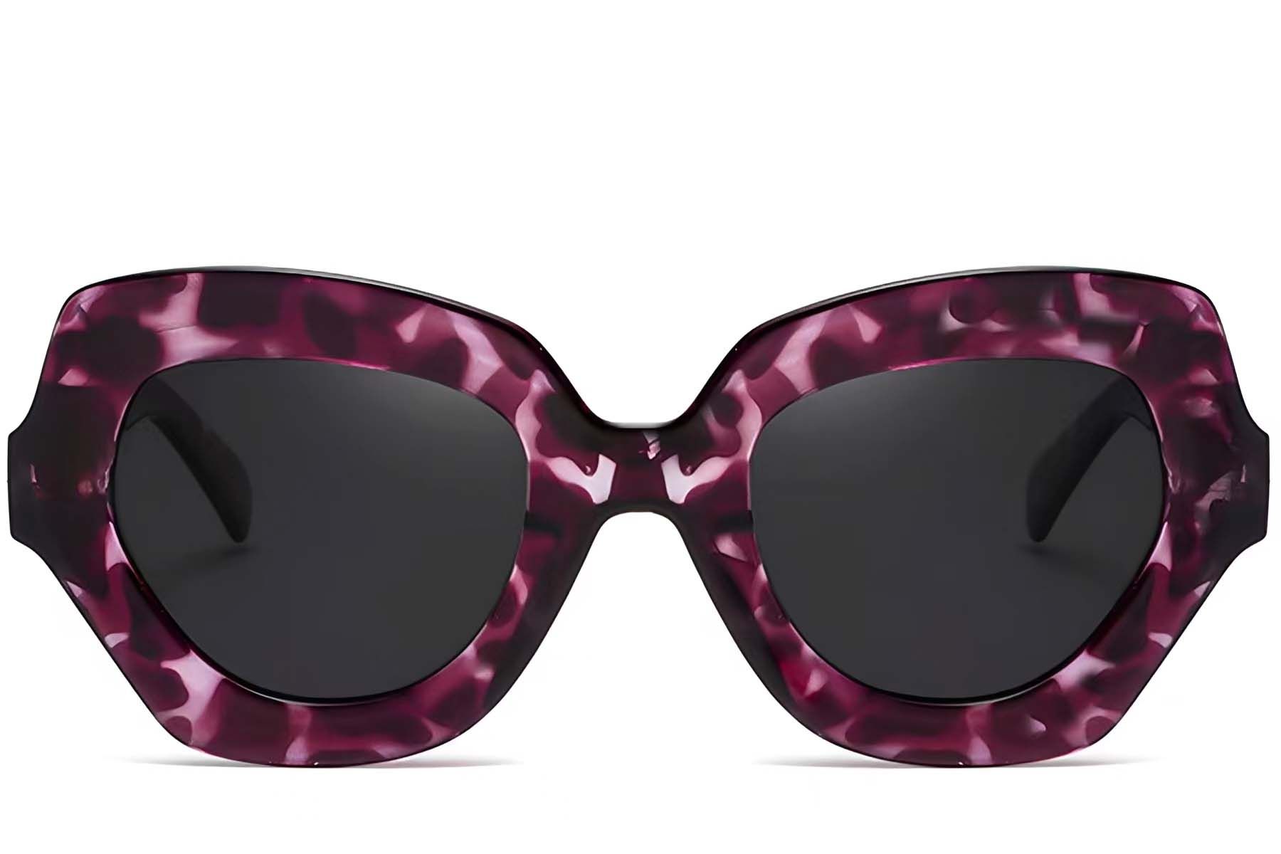 Butterfly Tortoiseshell Acetate Sunglasses #BS2607-0052