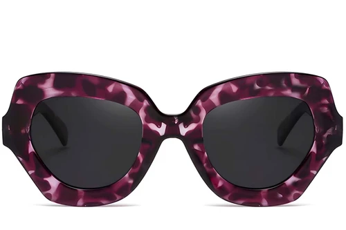 Butterfly Tortoiseshell Acetate Sunglasses #BS2607-0052