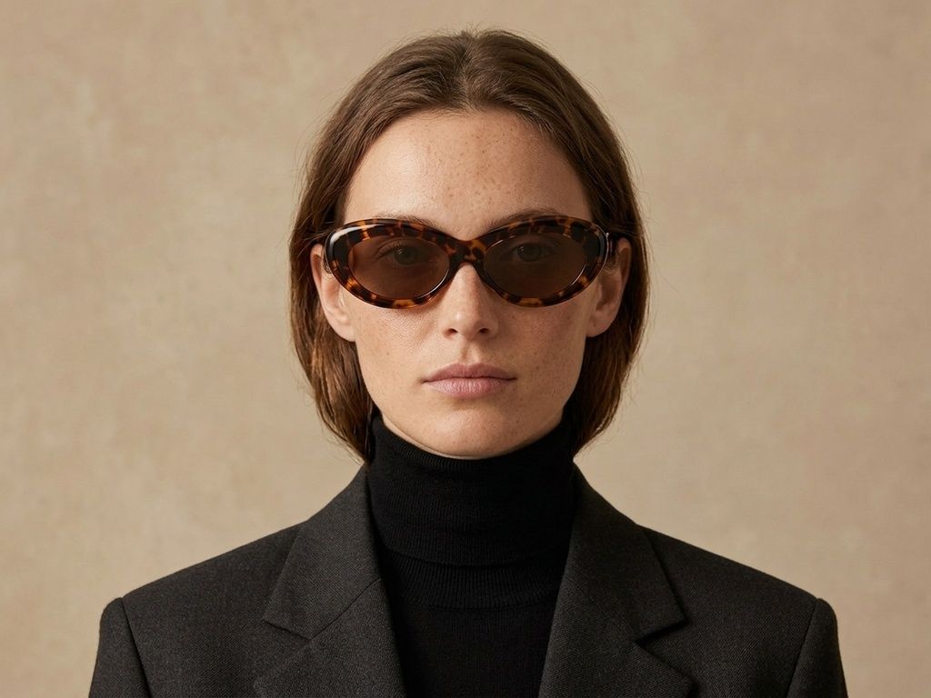 Butterfly Tortoiseshell Acetate Sunglasses #BS2607-0070