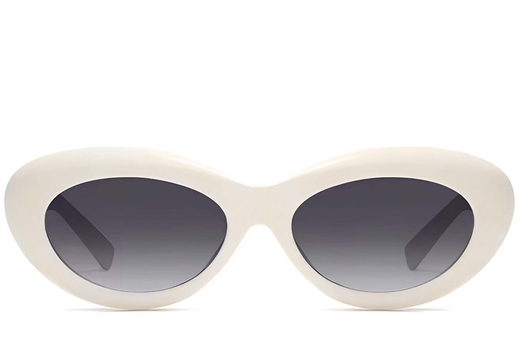 Butterfly Cream Acetate Sunglasses #BS2607-0072