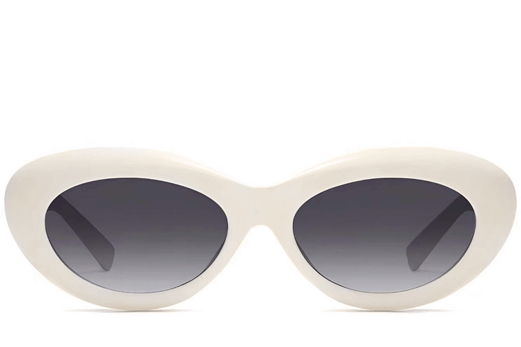 Occhiali da sole Butterfly in acetato color crema #BS2607-0072