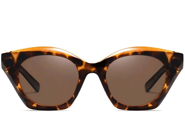 Gafas de sol de acetato con forma de mariposa y carey # BS2607-0074