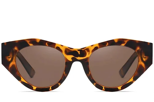 Lunettes de soleil papillon en acétate écaille de tortue #BS2607-0075