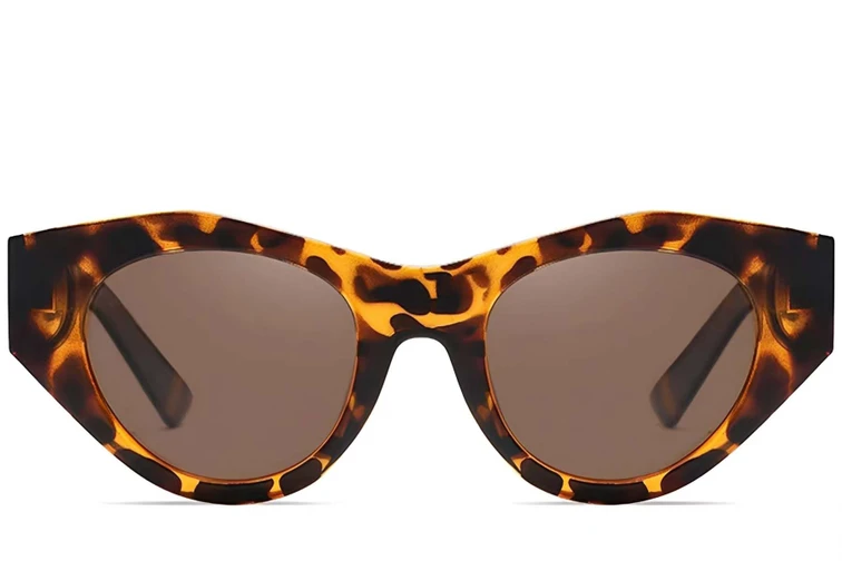 Gafas de sol de acetato con forma de mariposa y carey # BS2607-0075