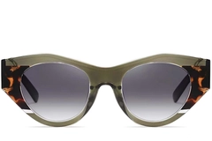 Butterfly Green Acetate Sunglasses #BS2607-0076
