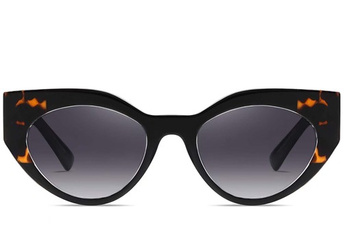 Butterfly Black Acetate Sunglasses #BS2607-0078