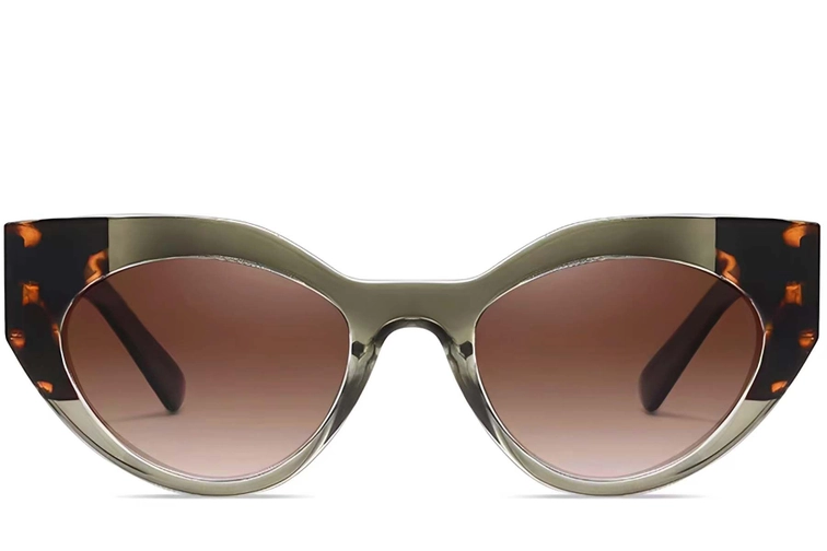Butterfly Green Acetate Sunglasses #BS2607-0079