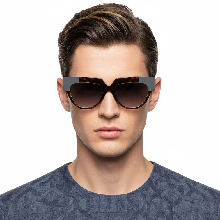 Butterfly Tortoiseshell Acetate Sunglasses #BS2607-0085