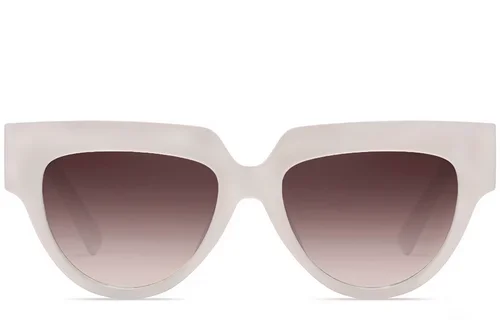 Lunettes de soleil papillon en acétate rose #BS2607-0086