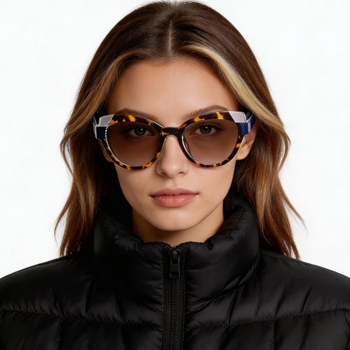 Butterfly Tortoiseshell Acetate Sunglasses #BS2607-0088