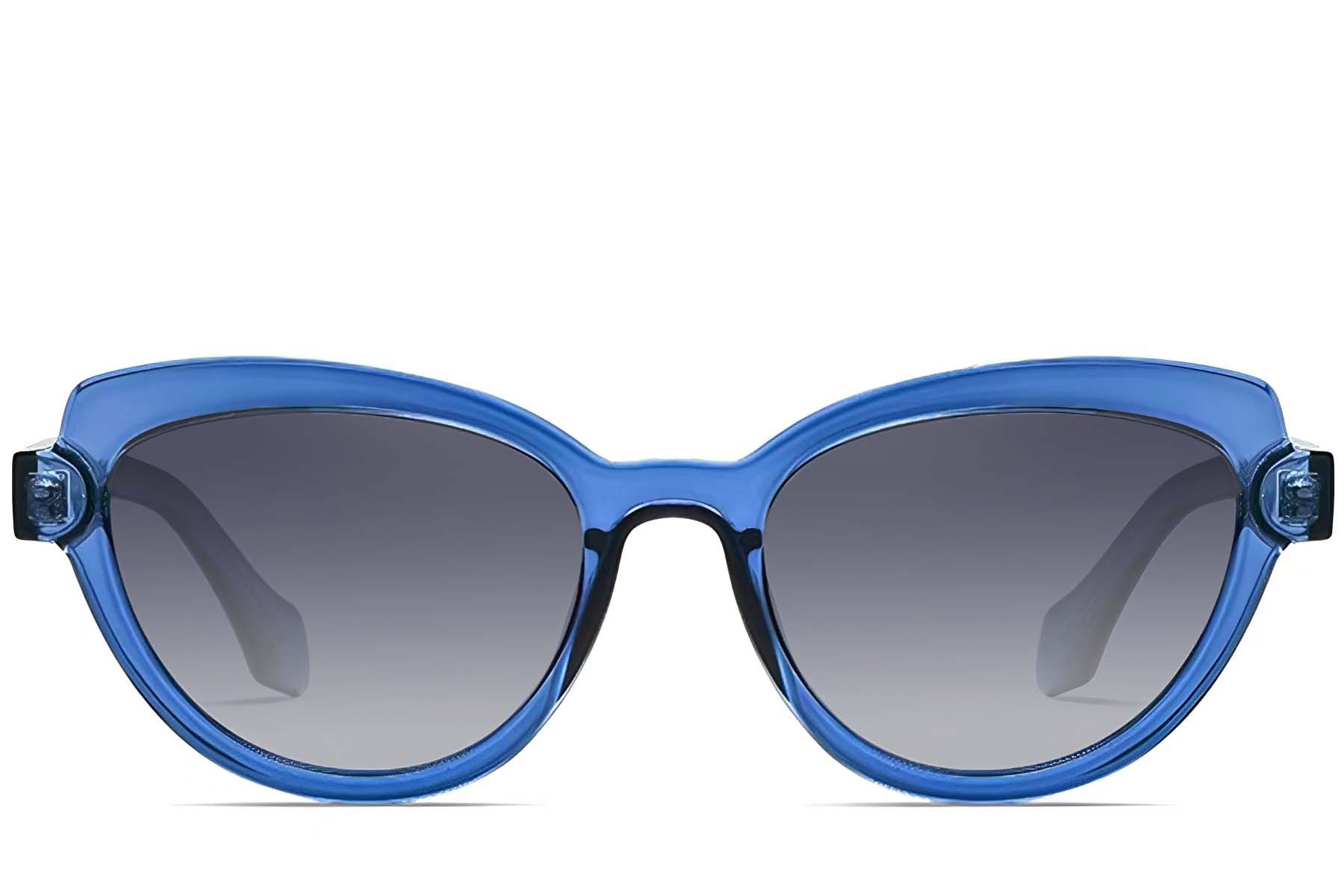 Butterfly Blue Acetate Sunglasses #BS2607-0089