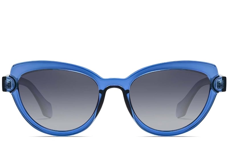 Butterfly Blue Acetate Sunglasses #BS2607-0089