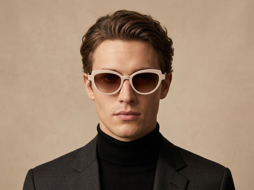 Gafas de sol de acetato rosa mariposa #BS2607-0090