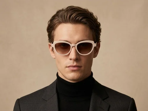 Lunettes de soleil papillon en acétate rose #BS2607-0090