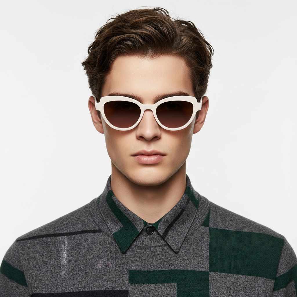 Gafas de sol de acetato rosa mariposa #BS2607-0090