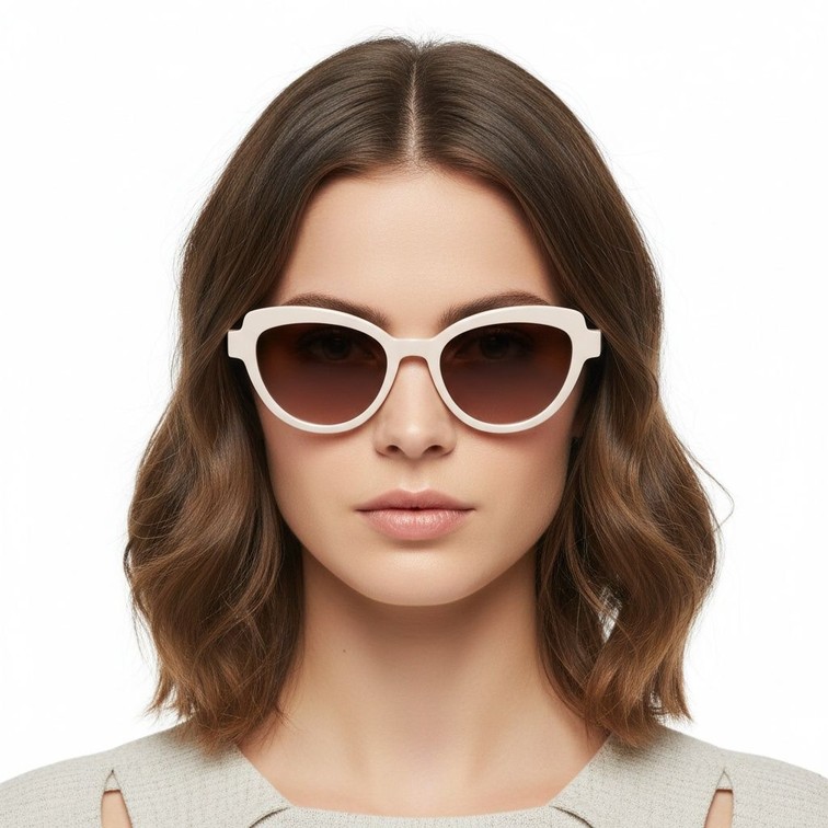 Butterfly Pink Acetate Sunglasses #BS2607-0090