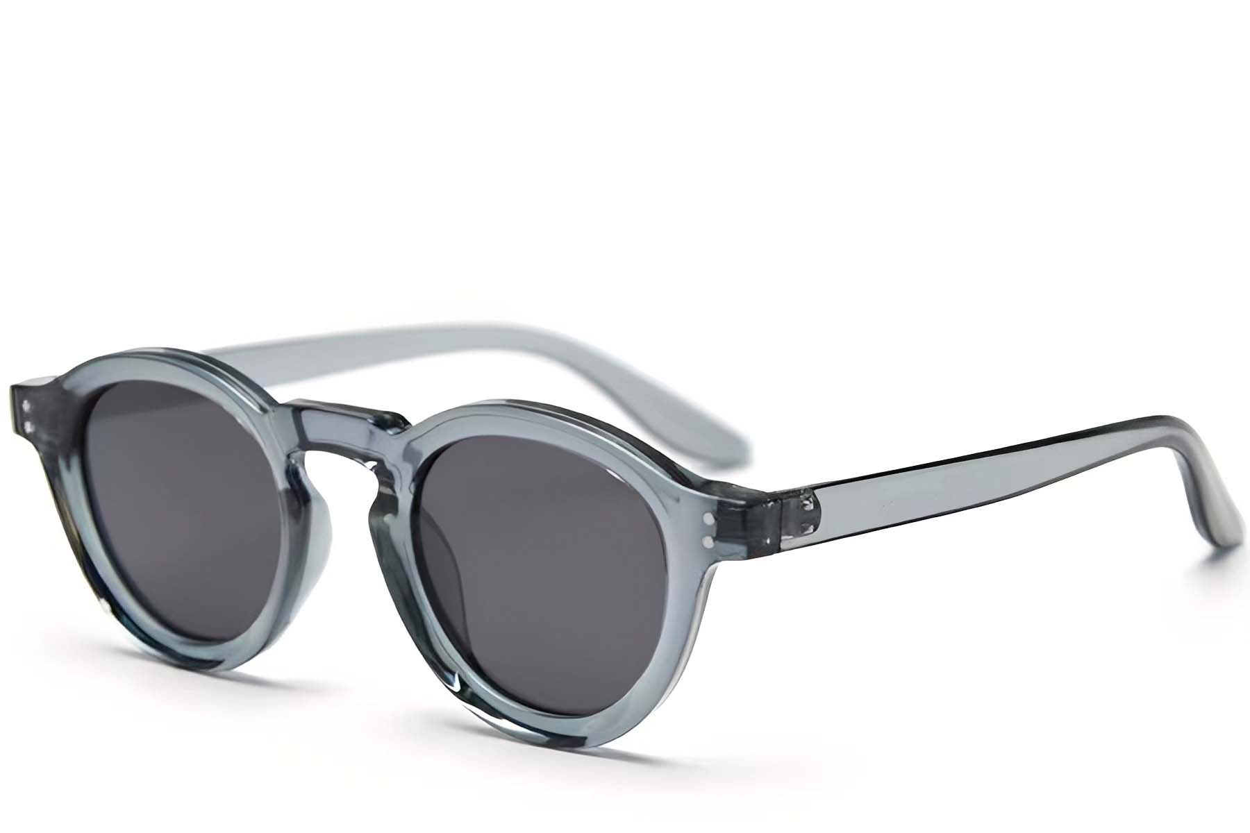 Oval Grey TR90 Sunglasses #BS2607-0092