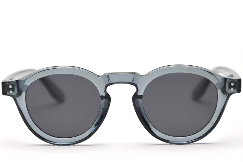 Lunettes de soleil ovales grises TR90 #BS2607-0092