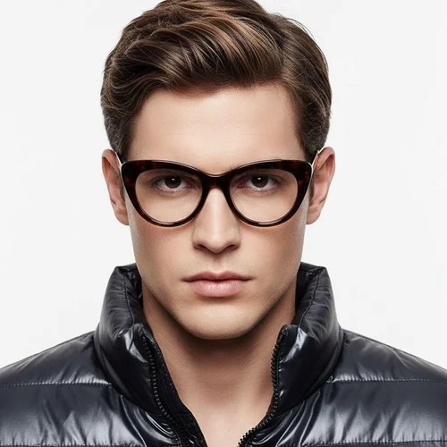 Lunettes en acétate écaille de tortue papillon #BS2607-0107