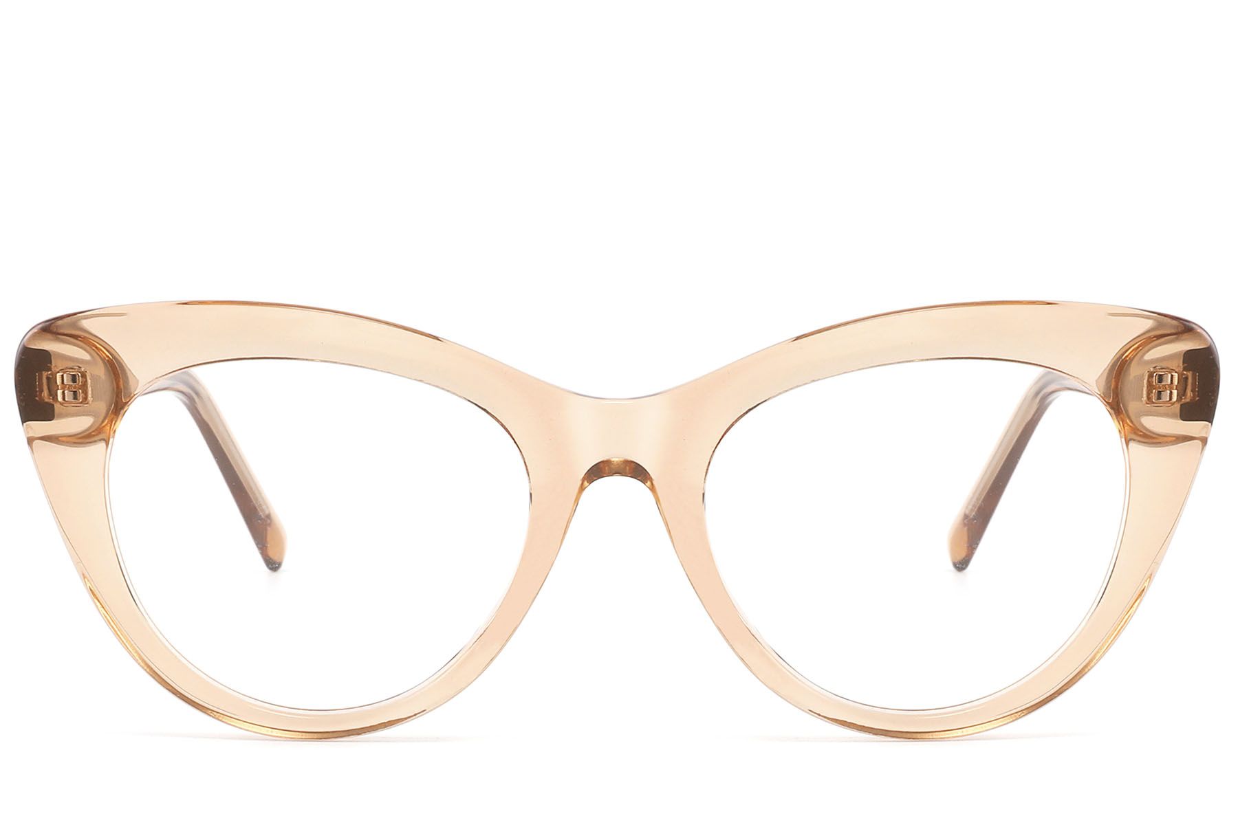 Butterfly Orange Acetate Glasses #BS2607-0109