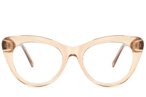 Butterfly Orange Acetate Glasses #BS2607-0109