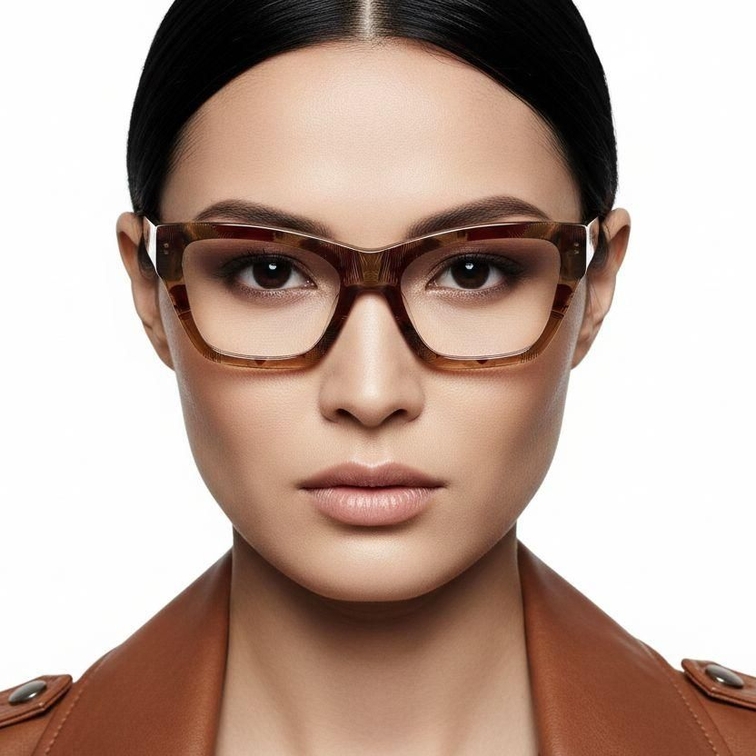 Butterfly Tortoiseshell Acetate Glasses #BS2607-0116