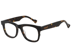 Rectangular Tortoiseshell Acetate Glasses #BS2607-0157