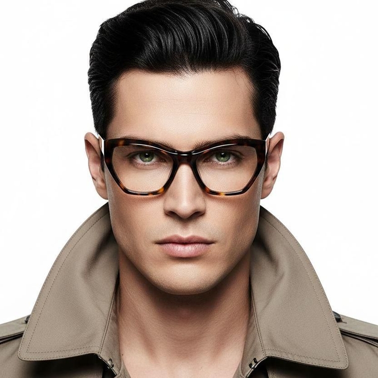 Butterfly Tortoiseshell Acetate Glasses #BS2607-0162