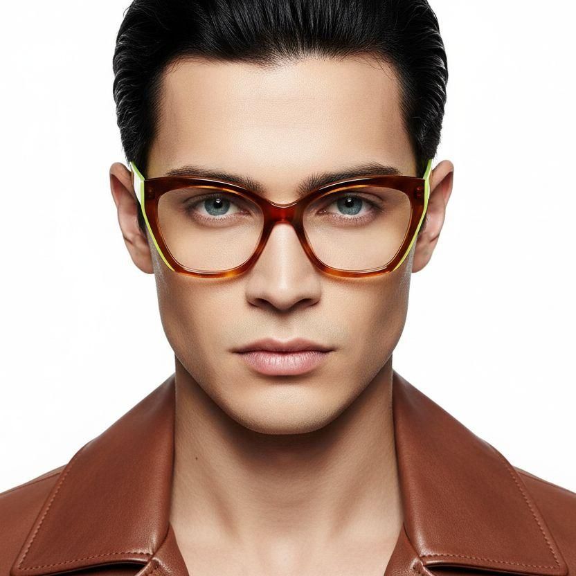 Butterfly Tortoiseshell Acetate Glasses #BS2607-0164