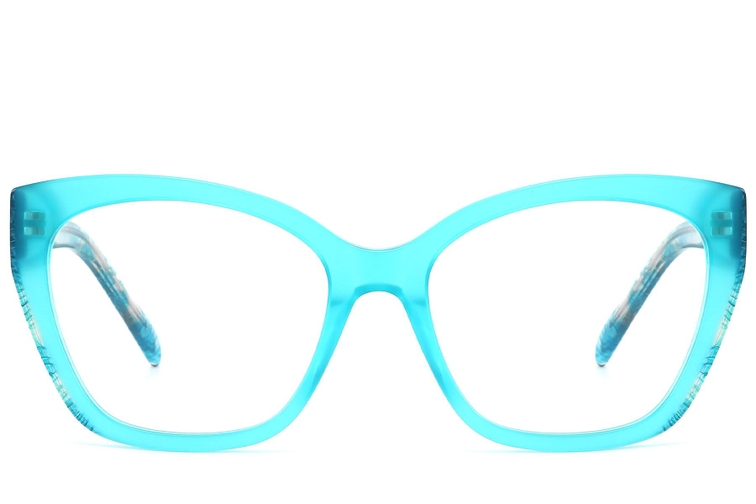 Butterfly Blue Acetate Glasses #BS2607-0165