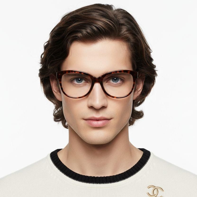 Butterfly Tortoiseshell Acetate Glasses #BS2607-0169