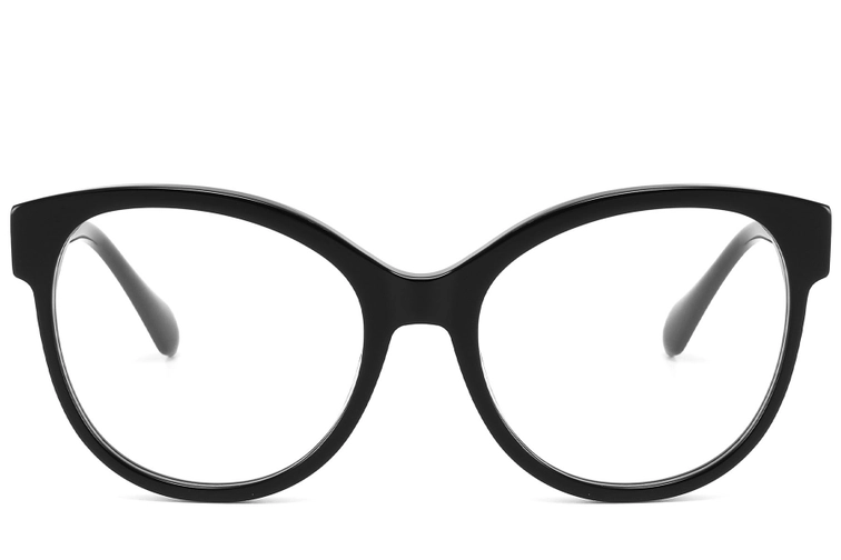 Butterfly Black Acetate Glasses #BS2607-0170