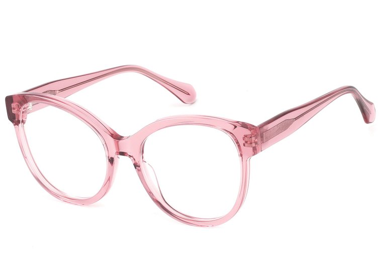 Lunettes en acétate rose papillon #BS2607-0171