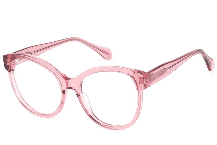 Lunettes en acétate rose papillon #BS2607-0171