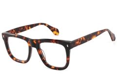 Gafas rectangulares de acetato de carey n.° BS2607-0183