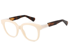 Rectangular Cream Acetate Glasses #BS2607-0206