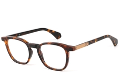 Rectangular Tortoiseshell Acetate Glasses #BS2607-0211