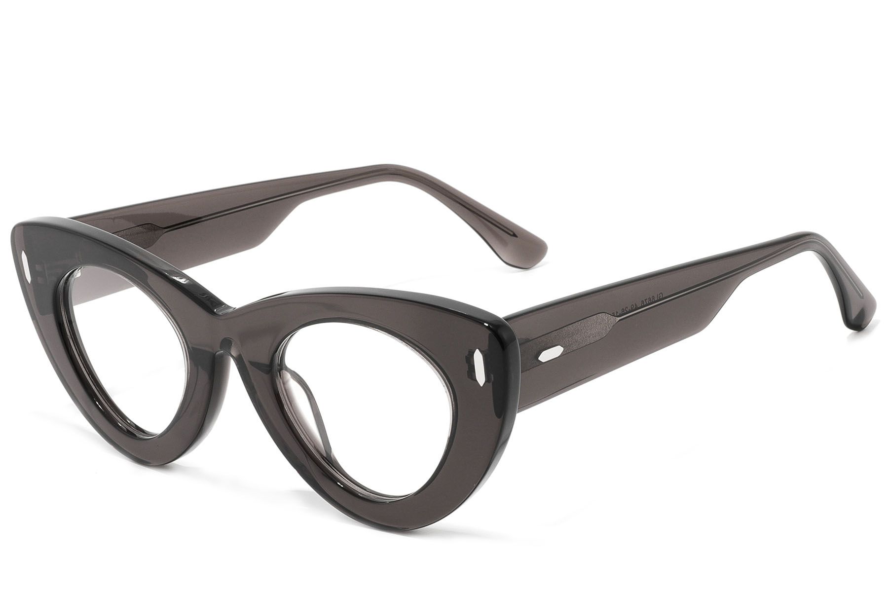 Butterfly Gray Acetate Glasses #BS2607-0252