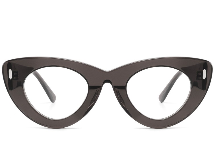 Gafas de acetato gris mariposa #BS2607-0252