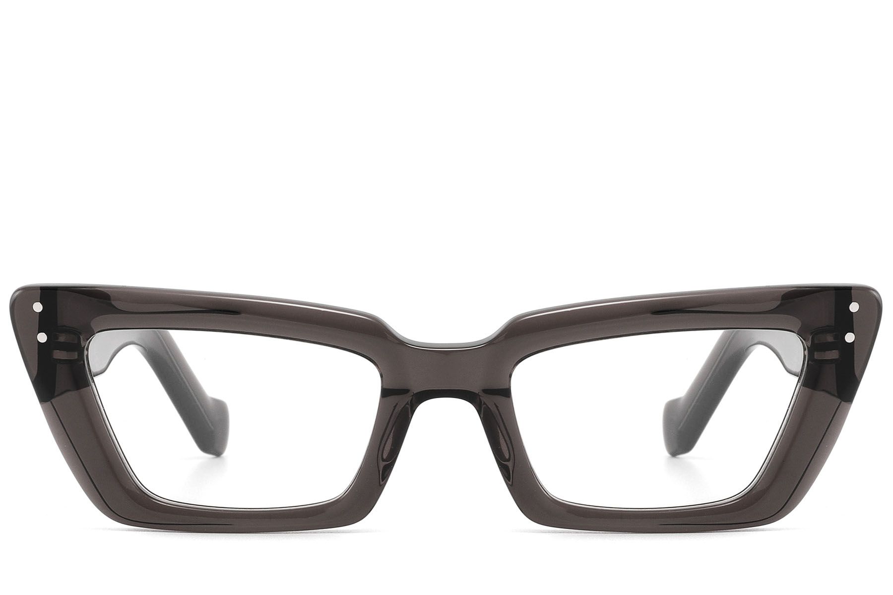 Butterfly Gray Acetate Glasses #BS2607-0257