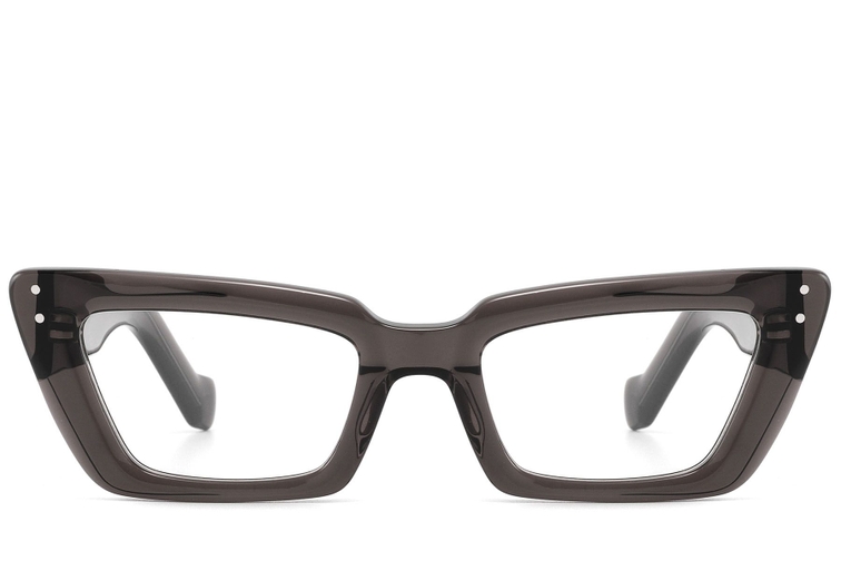 Butterfly Gray Acetate Glasses #BS2607-0259