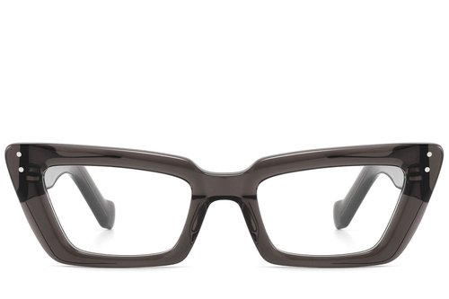 Lunettes en acétate gris papillon #BS2607-0259