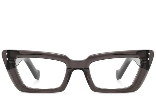 Butterfly Gray Acetate Glasses #BS2607-0257