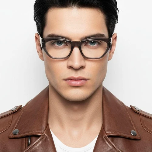 Butterfly Gray Acetate Glasses #BS2607-0257